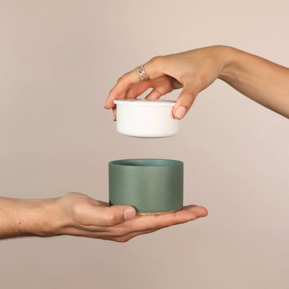 DUO LA CREME LEGERE 50ML + PETIT POT VERT CANARD