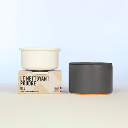 DUO LE NETTOYANT POUDRE 65GR + GRAND POT GRIS BETON