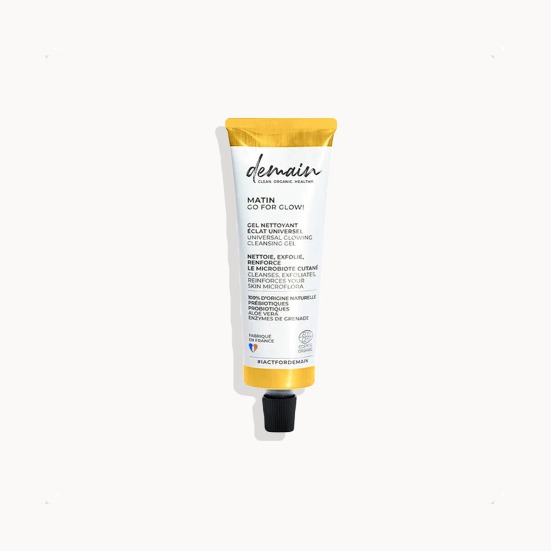 GO FOR GLOW - Gel Nettoyant Exfoliant Éclat Universel